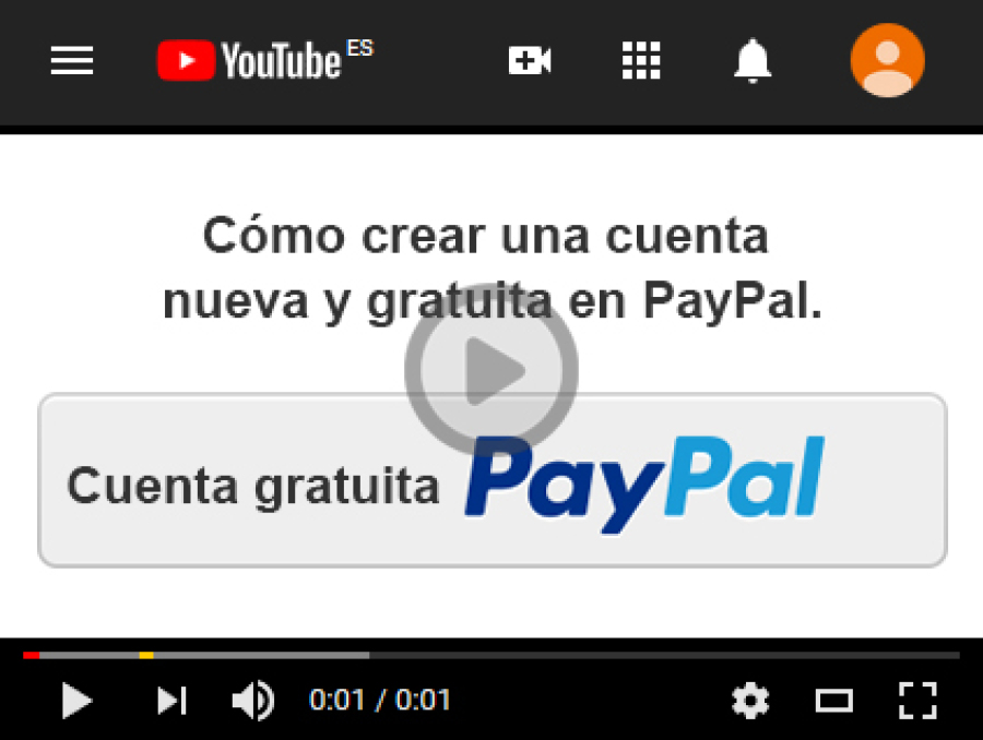 Cómo crear una cuenta nueva y gratuita en PayPal